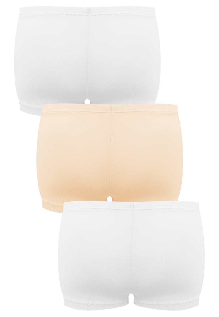 Classic Cuties 3-in-1 Pack Baby Boyleg Panty Underwear For Kids Girls