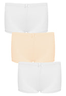 Classic Cuties 3-in-1 Pack Baby Boyleg Panty Underwear For Kids Girls