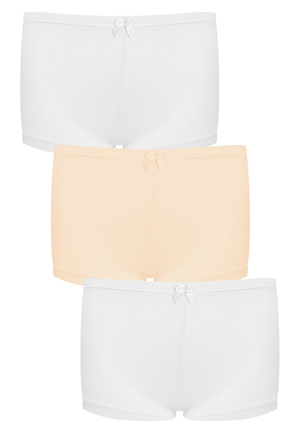 Classic Cuties 3-in-1 Pack Baby Boyleg Panty Underwear For Kids Girls