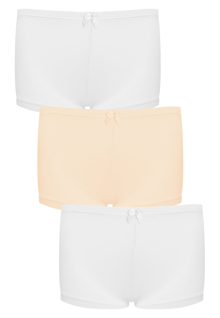 Classic Cuties 3-in-1 Pack Baby Boyleg Panty Underwear For Kids Girls