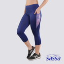 Aubergine Athletic Capri