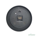 Jamie & Jill Wall Clock Analog Sweep Mechanism Wood Print Design