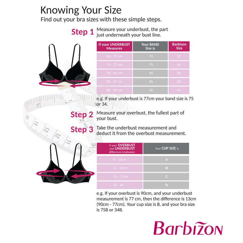 Color Your Life Half Cup Bra with Underwire