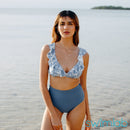 Wave Hues Bikini Set