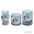 Wind and Wave Scented Pillar Candle