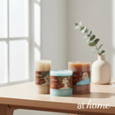 Wind and Wave Scented Pillar Candle