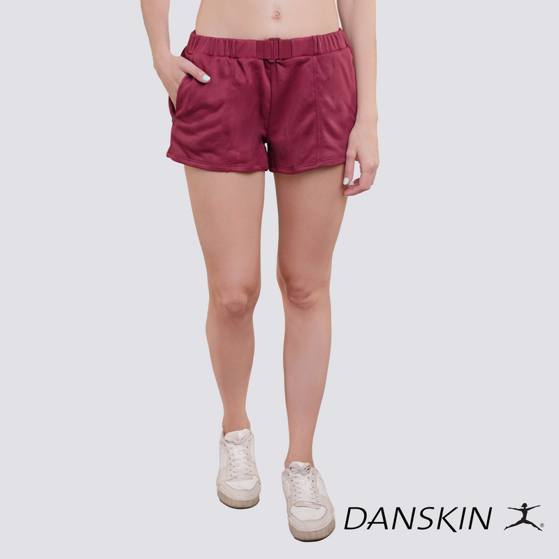 Crimson Blush Running Shorts