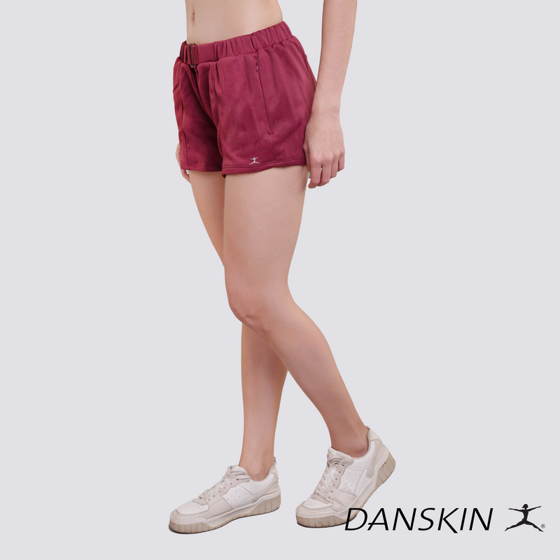 Crimson Blush Running Shorts