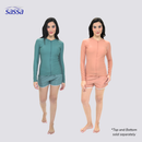 Sportif Full Zipped Long Sleeved Rashguard