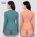 Sportif Full Zipped Long Sleeved Rashguard