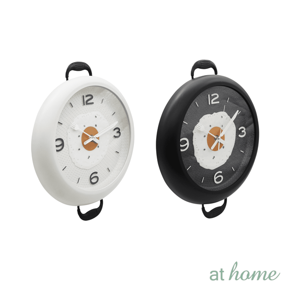 Braiser Pan Egg Silent Wall Clock
