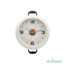 Braiser Pan Egg Silent Wall Clock