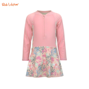 Dreamy Petals Long Sleeved Swim Dress