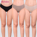 Barbizon 3-in-1 Seamless Bikini Panty Pack