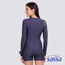 Sportif Long Sleeved One Piece Bodysuit