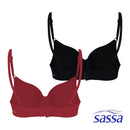 Flaming Cherry Perfect Pair 2-in-1 Pack  Nonwire Full Cup Bra