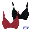 Flaming Cherry Perfect Pair 2-in-1 Pack  Nonwire Full Cup Bra