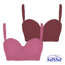 Flaming Cherry Perfect Pair 2-in-1 Pack Half Cup Bra