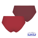 Flaming Cherry Perfect Pair 2-in-1 Pack Bikini Panty