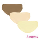 Sporty Nude 3-in-1 Pack Mid Waist Bikini Panty