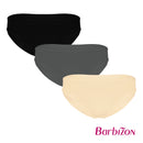 Sporty Nude 3-in-1 Pack Mid Waist Bikini Panty