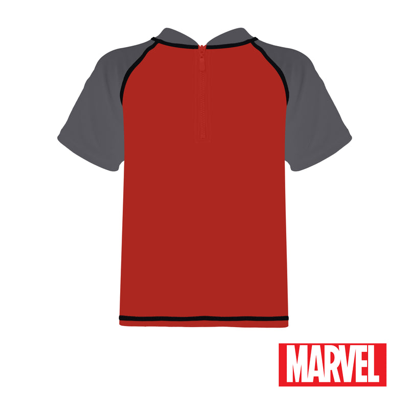 Iron Man Short-Sleeved Rashguard