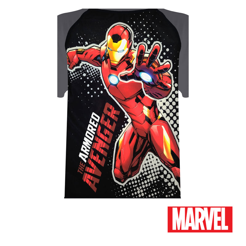 Iron Man Short-Sleeved Rashguard