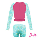 Barbie Cropped Rashguard Set