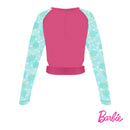 Barbie Cropped Rashguard Set