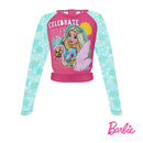 Barbie Cropped Rashguard Set