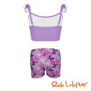 Butterfly Bloom Boyleg Set