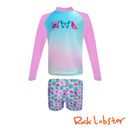 Butterfly Bloom Long Sleeved Rashguard Set