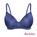 Color Your Life Jacquard Full Cup Bra