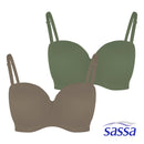 Hi-Octane Perfect Pair 2-in-1 Pack Half Cup Bra