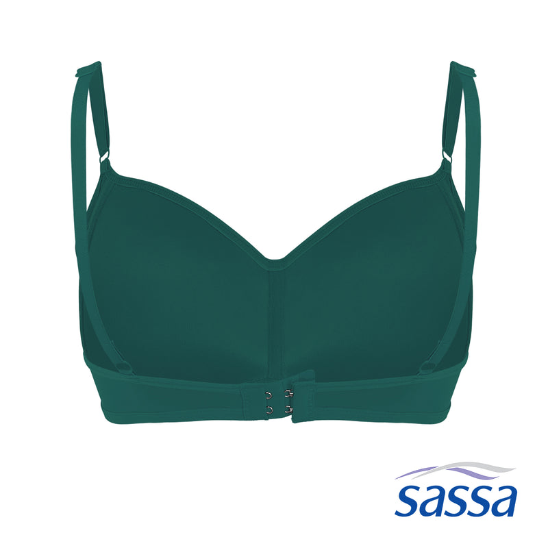 Lively Sage Non-wired Full Cup Bra