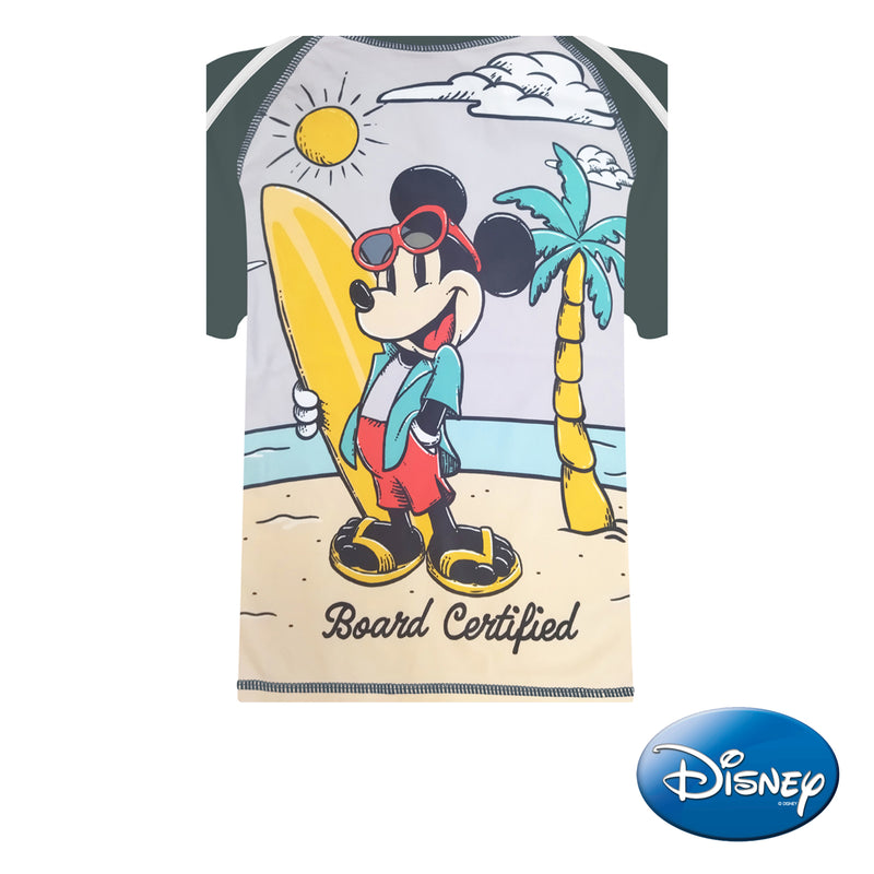 Mickey Mouse Short Sleeved Rashguard