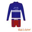 Nautical Nauts Long Sleeved Rashguard Set
