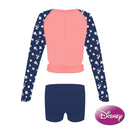 Princess Cropped Rashguard Set