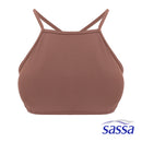 Refined Monochrome Bikini Top Bandeau