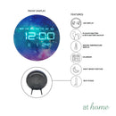Juno Digital LED Table Clock Moon or Constellation Design
