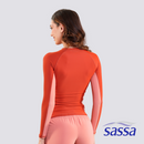 Vibrant Sleek Long-Sleeved Rashguard