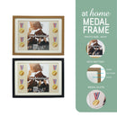 Jake Medal Frame – 4 Medals with 8x10 Photo Insert Wall Hanging — Essential