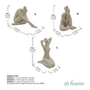 Rhian Tabletop Decor Sandstone Finish Sculpture — Essential