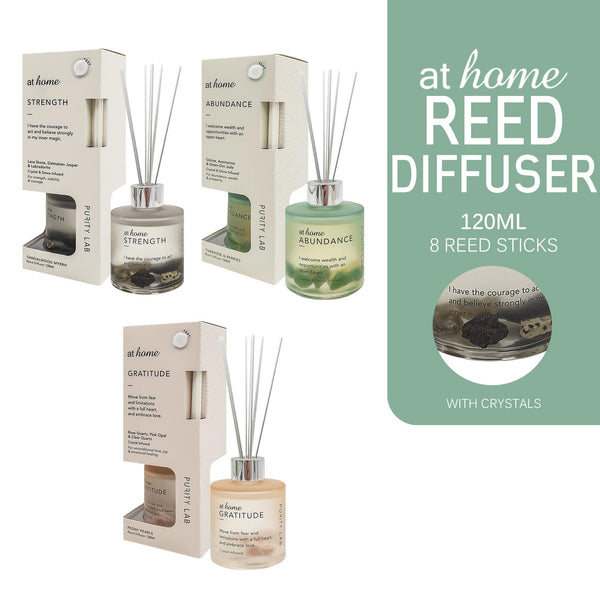 Wieldy Reed Diffuser with Crystals Infused