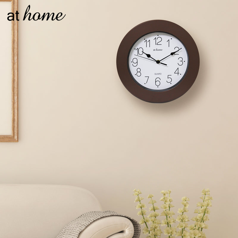 Just Home 12" Wall Clock