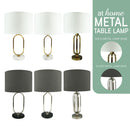 Grae/Ginger/Ginga Metal Table Lamp — Deluxe Pieces