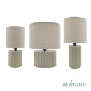 Zakk Table Lamp Ceramic Scallop Design Modern Lighting