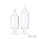 Tabitha & Taloose Apothecary Jar Clear Glass Multipurpose Storage — Essential