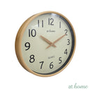 Emily & Esme Wall Clock 10" 11" Analog Sweep Mechanism