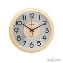 Emily & Esme Wall Clock 10" 11" Analog Sweep Mechanism